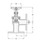 Globe valve Type: 276 Bronze Flange PN16